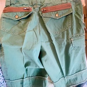 Two pairs Bermuda shorts.